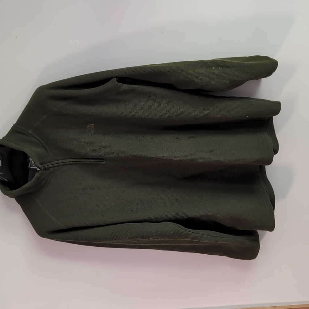 The North Face Forest Green Pullover 1/4 Zip XL